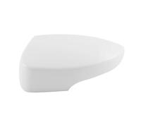 Car RearView Mirror Rearview Mirror Cover Replacement for Kuga Mk2 For Escape 2013-2019 Side Door Wing Cap Replacement Housing With Turning Light(Grey R)(White L)