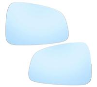 Car Rearview Mirror Rearview Mirror For Tesla For Model X/S/Y 2016-2024 | 40% Wider View Heated Blue Glass Anti-fog Blind Spot Reduction Direct Fit For Tesl(2016-2024 Model X)