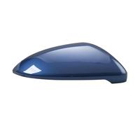 Car Rearview Mirror Shells Auto Wing Mirror Cover Caps Door Rearview Cap Housing For VW For Golf MK7 GTI For E-Golf 2015-2019(Blue R)