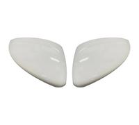 Car Rearview Mirror Shells Car Rear View Covers Replacement Caps For Peugeot 208 2008 2014 2015 2016 2017 2018(White)