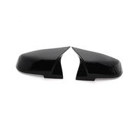Car Rearview Mirror Shells For BMW For I3 I3S I 3 Series 2013-2015 M Style Auto Car Rear View Side Mirror Cover Trim Carbon Fiber Look(Bright Black)