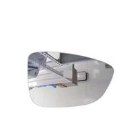 Car Rearview Mirror Shells For Jetta For Sagitar Vehicles From 2012-2018 Not Suitable For The US Version Rearview Mirror Housing(1pcs Persian grey L)(1pcs white R)