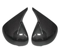 Car Rearview Mirror Shells For KIA For Stinger 2018-2022 2023 Car Body Side Door Rearview ABS Covered With Carbon Fiber Pattern(A)