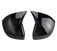 Car Rearview Mirror Shells For Land For Rover For Discovery Sport For Range For Rearview Side Cap Exterior Door Rear View Case Trim(Gloss Black)