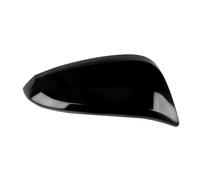 Car Rearview Mirror Shells For Toyota For Highlander 2014-2018 Left Right Rearview Mirror Cover Cap Car Side Outer Shell Housing(Black left)
