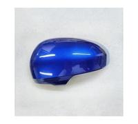 Car Rearview Mirror Shells For Toyota IQ 2009-2015 Door Rear View Mirror Cap Protector Silver/White/Black Shell Car Side Rearview Cover(Blue,Left)