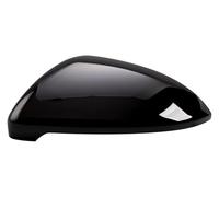 Car Rearview Mirror Shells For VW For Golf MK7 GTI For E-Golf 2015-2019 Auto Wing Mirror Cover Caps Door Rearview Cap Housing Fit(Black L)