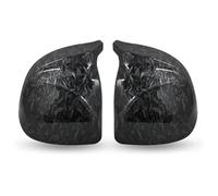 Car Rearview Mirror Shells Glossy Black Carbon Pattern Rear Side View Covers Shell For BMW X3 G01 Ix3 X4 G02 X5 G05 X6 G06 X7 G07 2Pc(C)