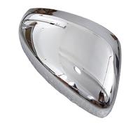 Car Rearview Mirror Shells Rearview Cover Housing Replacement Chrome Right Left Door Side Wing Mirror Cap For Peugeot 208 2012-2019(Right)