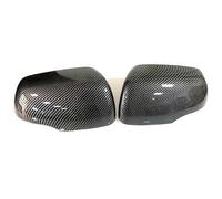 Car Rearview Mirror Shells Side Car Carbon Fiber ABS Reversing Mirror Shell Rearview Cover Reflector Rear For For Picanto 2012-2017