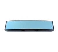 Car Rearview Mirror Suction Cup Compatible With Universal 300mm 270mm Car Rearview Mirror Interior Wide Angle Convex Blue Anti Glare Large For Vision(270mm)
