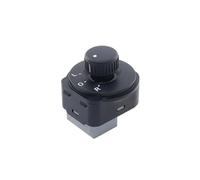 Car Rearview Mirror Switch For Fabia II 2 For Rapid Combi For Roomster Practice Praktik 2006-2015Sorghum 5J1959565 Exterior Side Rearview Mirror Switch Knob Car Rearview Mirror Control Switch