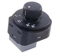 Car Rearview Mirror Switch, for Skoda, for Fabia Combi, for Roomster Practice 2006-2015 5JD959565A5J1959565 Exterior Rearview Side Mirror Switch Adjust Knob Automotive mirror control