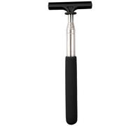 Car Rearview Mirror Wiper, GLADFRESIT Retractable Side Mirror Cleaner with 38.5 inch Telescopic Long Rod, Portable Quick Squeegee for Mirror Glass Rain Mist (Black)