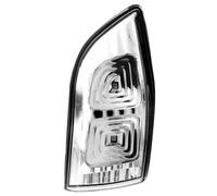 Car Rearview Mirror with Clear Lens, Amber Light, Rearview Mirror Turn Signal Light, Compatible with Kia VQ Sedona Carnival 2011-2014 - Left Driver Side