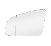 Car Rearview Rear View For A4 B6 B7 2001-2008 For A6L C6 4F 2005-2008 Wide Angle Rear View For Wing Mirror Glass 8E0857535E Easy Install Mirror Glass(Left)
