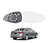 Car Rearview Right Driver Side Heated Mirror Glass Replacement W/Backing Plate for Audi S4 2018-2021 for Audi A4 Quattro 2017-2021