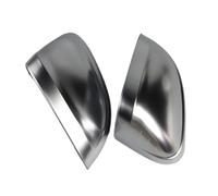 Car Rearview Shell For A4 A5 S4 S5 B9 Car Rearview Mirror Cover Side Wing Protect Frame Covers Trim Silver Matte Chrome Shell(A)