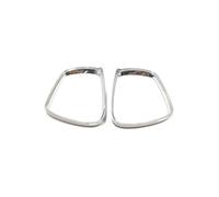 Car Rearview Side Door Turning Mirror Cover Trim For Renault For Kadjar For Koleos For Samsung QM6 2016-2019 MTVTFECEWG(Rain Eyebrow)