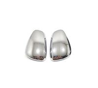 Car Rearview Side Door Turning Mirror Cover Trim For Renault For Kadjar For Koleos For Samsung QM6 2016-2019 MTVTFECEWG(Chrome Mirror)