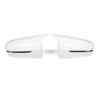 Car Rearview Side Mirror Cover Car Rearview Mirror Cap for BMW 5 Series G30 G38 2017-2022 7 G11 G12 2016-2022 RHD Vehicle Mirrors Covers(White)