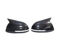 Car Rearview Side Mirror Cover Wing CapFor KIA K2 2011-2016 For RIO 3 2011 2012 2013-2017 Exterior Door Trim Adhesive Sticker(With Carbon)