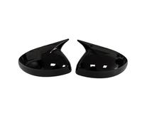 Car Rearview Wing Mirror Cover Cap For A1 8X 2011 2012 2013 2014 2015 2016 2017 2018(Gloss black)