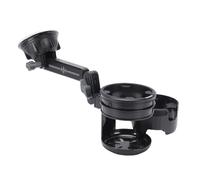 Car Recessed Folding Cup Drink Holder Vehicle Console Water Bottle Can Holder with Strong Suction Cup Dual Expandable Design Adjustable Rotation for Car Dashboard Windshield ABS