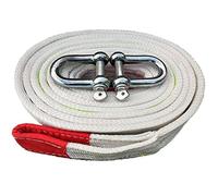 Car Recovery Tow Strap With Metal Hooks 5/8/10/15/20/25 Tons,Tow Straps Heavy Duty Towing Rope Tow Line Belt Flat for Trailers Cars Trucks Boats Vehicle Emergency Accessories (Size : 7m(25T))