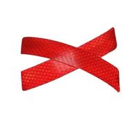 Car Reflective Strips Car Reflective Sticker Styling Decal Reflector Tape Fit For BMW R50 X Series E84 X1 X3 E83 R59 R60 R61 Reflective Stickers Strips(Red)