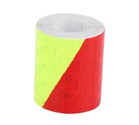 Car Reflective Tape, 5cm * PVC Reflective Warning Sticker, Reflector Hazard Tape Stickers Strip Decal for Car Automobile Vehicle Body(Yellow red), Automotive Exterior,magnetic chevrons for cars