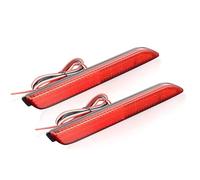 car Reflector Bumper Compatible With Toyota For Sienna 2011 2012 2013 2014 2015 2016 2017 2pcs Rear Bumper Fog Light Reflector Brake Light 8192008010