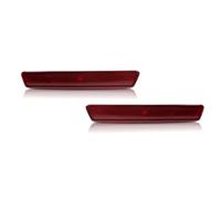Car Reflector Compatible With For Mustang 1999-2004 Waterproof Rear Bumper Reflector Visible From The Side XR3Z-15A448-AA(Red)