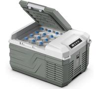 Car Refrigerator 12 Volt Portable Car Fridge Ac Dc Refrigerator Freezer For Truck Van Rv Camper Suv Camping Boat Travel Outdoor Adjustable Range -4 To 68f 15L