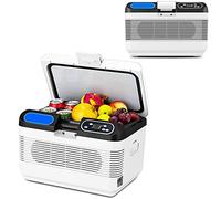 Car refrigerator 12L Car Refrigerator,Portable Refrigerator,12V/24V/110-220V Home Use Portable Electric Fridge Cooler,Hot And Cold Function(-10℃~65℃),for Road Trip,Camping,Vehicles,220V