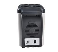 Car Refrigerator - 12V Electric Cooler, Portable Mini Freezer | 6L Compact Warmer, Thermoelectric Travel Fridge, Small Vehicle Cooler Box, DC Power Cold Storage Solution for Road Trips/Outdoor Camping