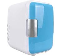 Car Refrigerator 4L 12v / 220-240v Car and Home, Small Portable Food Cooler, Silent Refrigerator Cooler for Travel and Camping DC Power Mini Fridge