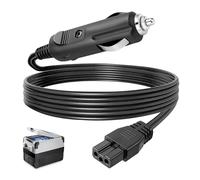 Car Refrigerator Power Cord Cable - 12V 2M Cooler Box Cable for Mini Refrigerator- Car Fridge Adapter with Cigarette Lighter Plug for Portable Fridge, Freezer