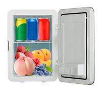 Car Refrigerator - Silent Portable Fridge, Travel Cooler | Fix 8L Portable Desktop Refrigerator, Truck & Boat Fridge, Versatile for Kitchen Garage at Home