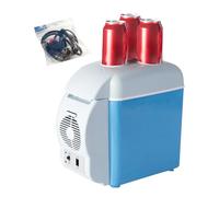 Car Refrigerators - 12V Car Fridge 7.5L Capacity Electric Cooler, Heating/Cooling MiniFridge With Cup Holder Slots, Portable Quiet Refrigerator For Truck Van RV SUV