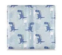 Car Registration and Insurance Card Holder Dino Blue Cute Glove Box Organizer Car Document Holder Auto Glove Compartment Essential