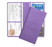 Car Registration and Insurance Holder,PU Leather Car Glove Box Organizer Car Document Holder for ID,Driver's License,Universal Car Organizer Car Accessories for Women/Men