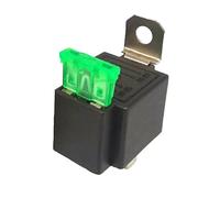 Car Relay - 12V/24V Waterproof Fused 4-Pin 30A DC Conversion Start Relay | Automotive Socket For Truck, Van, RV, Compressor, Conditioner, Cooling, Electric Horn, Ignition Module & Motorcycle U