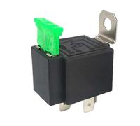 Car Relay - 12V/24V Waterproof Fused 4-Pin 30A DC Conversion Start Relay | Automotive Socket For Truck, Van, RV, Compressor, Conditioner, Cooling, Electric Horn, Ignition Module & Motorcycle U