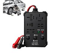 Car Relay Diagnostic Tester - Duäl Voltage 12V 24V Scanner Tool, LED Status Indicators, System Checker | Fault Detection And Live Data Reading Device For Auto Repair Use