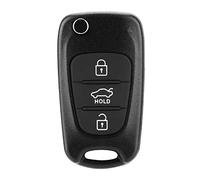 Car Remote Control, 3 Button Car Remote Key Fob, Smart Key Fob Protection Shell Replacement for Rondo Sportage Soul Rio