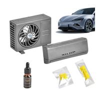 Car Rental | Solar Air Conditioner Shape Creative Car Diffuser Vent Clip | Aromatherapy Diffuser, Oil Diffusers, Creative Car Air Fresheners Ventilation Clips