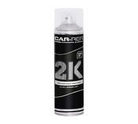 CAR-REP 2K Spray Paint Jet Black Matt RAL9005 500mL High Durability UV Resistant