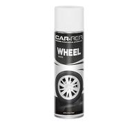 Car-Rep Wheel White Acrylic Spray Paint 500mL High Gloss Wear Resistant Finish