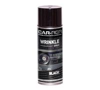 Car-Rep Wrinkle Black Spray Paint 400mL High-Gloss Textured Finish For Metal